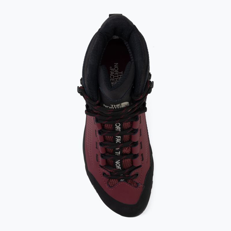 Női megközelítő cipők The North Face Verto Alpine Mid GTX burgundy crush/tnf black 5