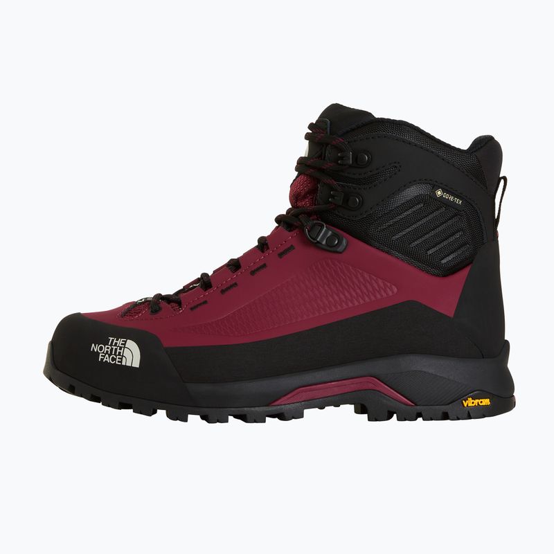 Női megközelítő cipők The North Face Verto Alpine Mid GTX burgundy crush/tnf black