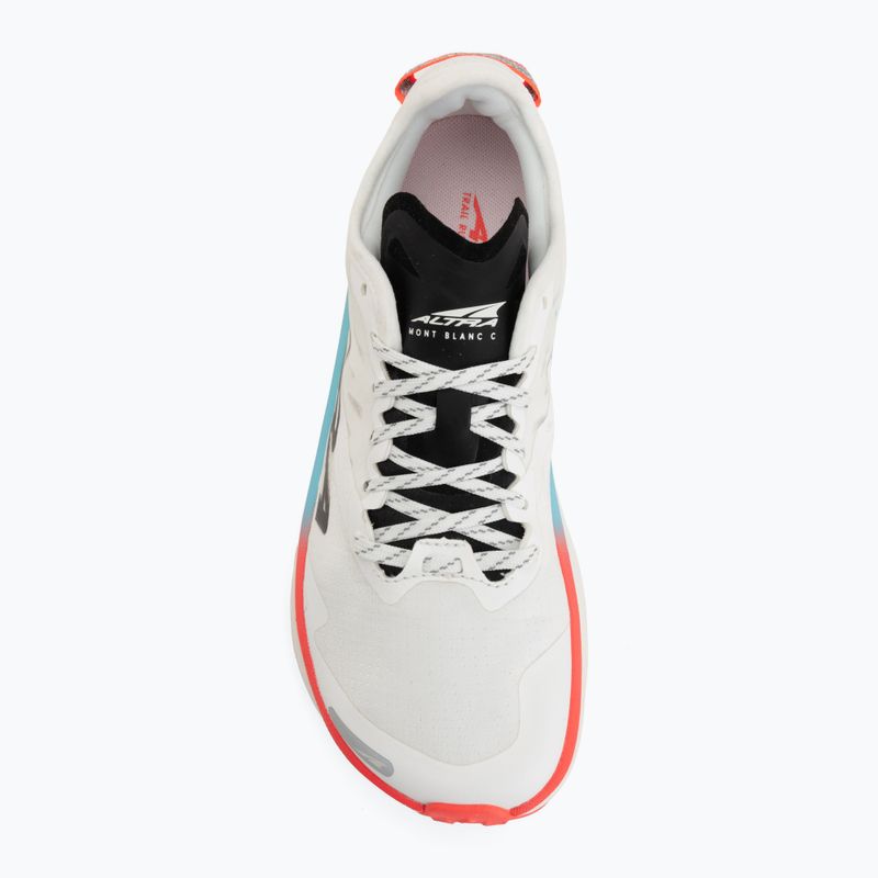 Női futócipők Altra Mont Blanc Carbon white/black/firey coral 5
