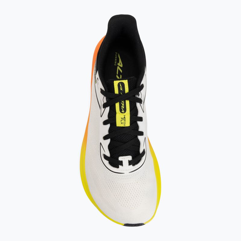Férfi futócipők Altra Motiv FLX white/black/safety yellow 5