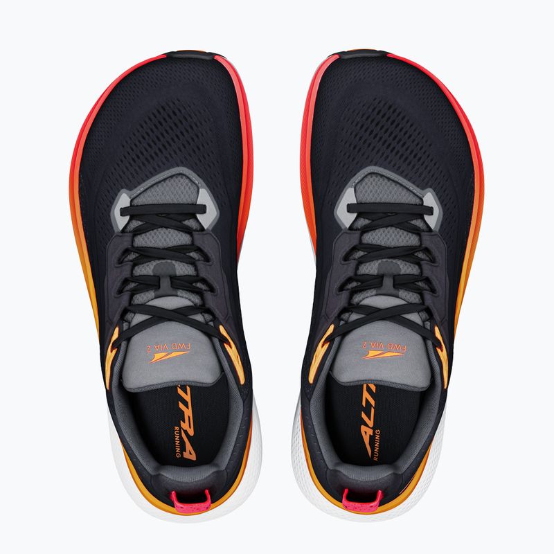 Férfi futócipők Altra FWD Via 2 black/orange pop/coral 3