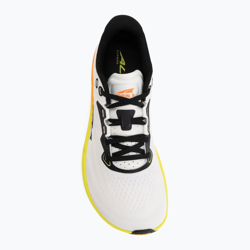 Férfi futócipők Altra Torin 9 white/black/safety yellow 5