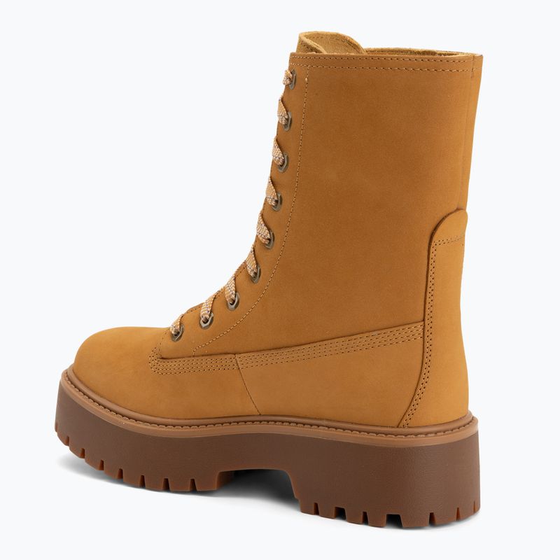 Női cipők Timberland Stone Street Mid Lace Up wheat nubuck 3