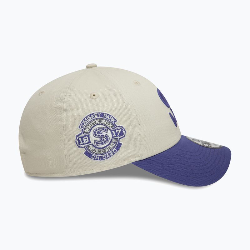 New Era WS Patch 9Forty Chicago White Sox baseball sapka világos bézs színben 5