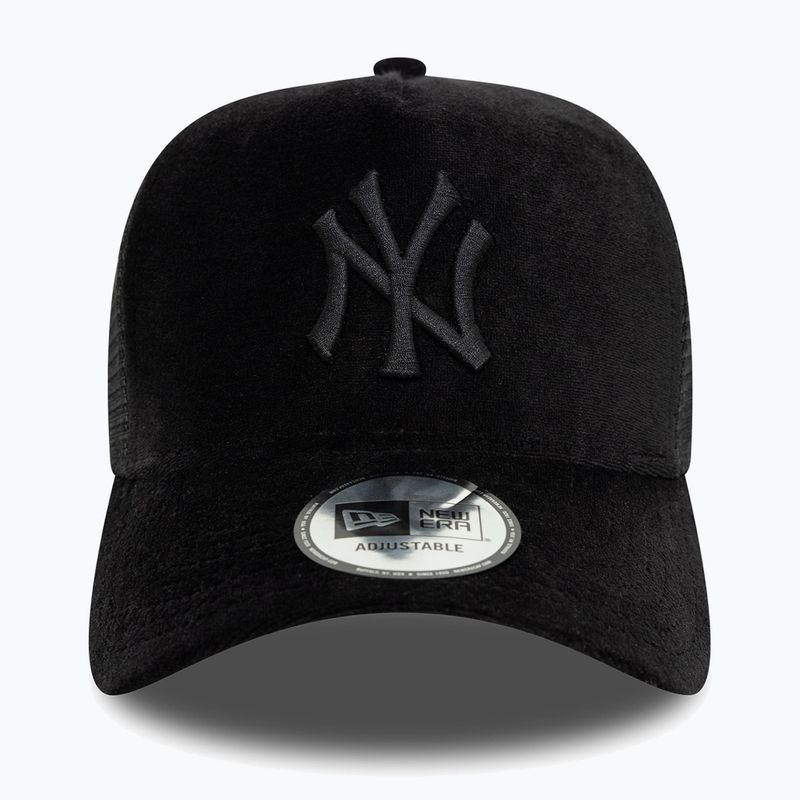 New Era Diamante Velour Trucker baseball sapka New York Yankees fekete 3