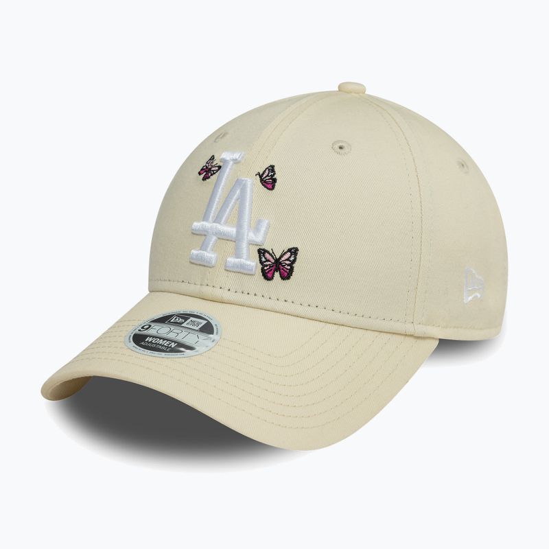 New Era Icon 9Forty Los Angeles Dodgers baseball sapka világos bézs színben 2