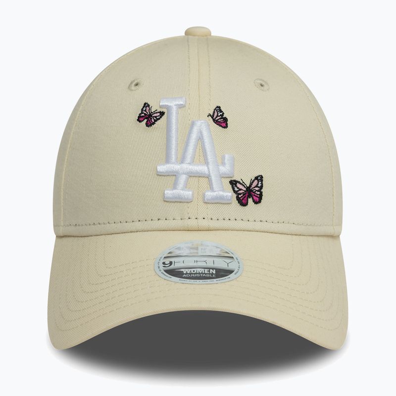 New Era Icon 9Forty Los Angeles Dodgers baseball sapka világos bézs színben 3