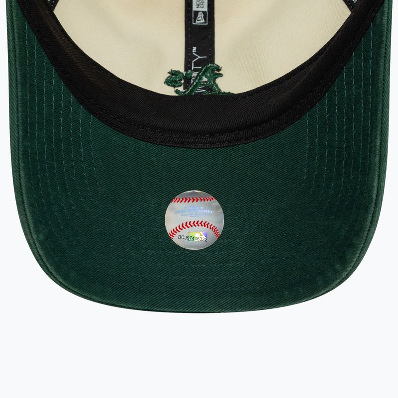 New Era 9Twenty Trucker Oakland Athletics világos bézs színű baseball sapka 5