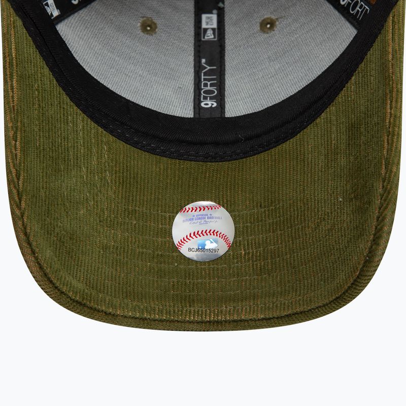 New Era Two Tone Cord 9Forty New York Yankees baseball sapka sötétzöld 5