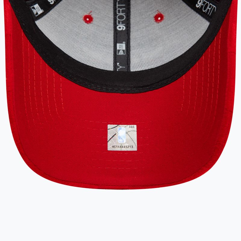 New Era Tonal Check 9Forty Chicago Bulls baseball sapka piros 5