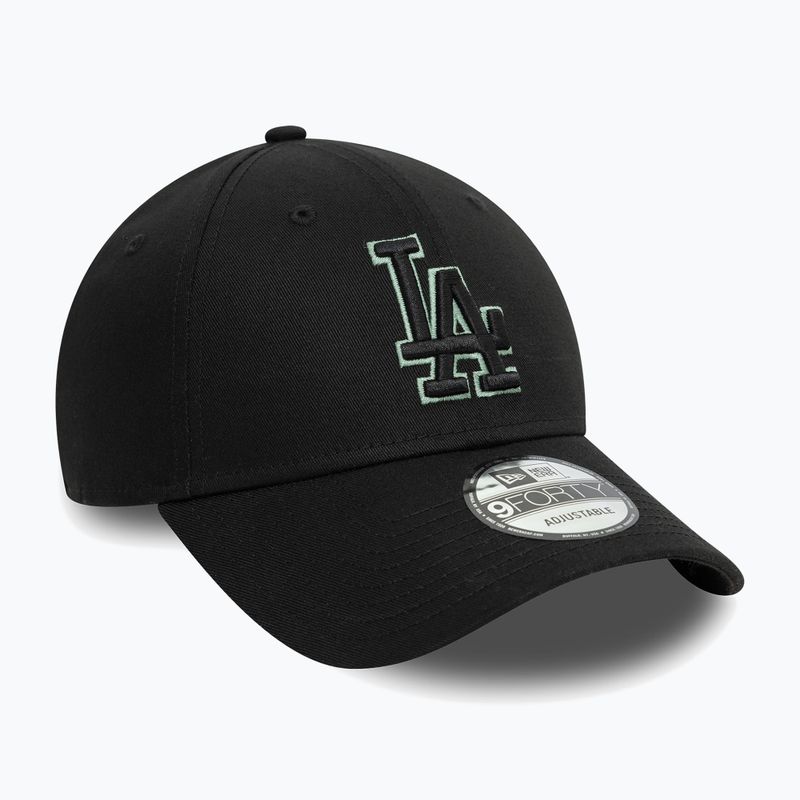 New Era Team Outline 9Forty Los Angeles Dodgers baseball sapka fekete