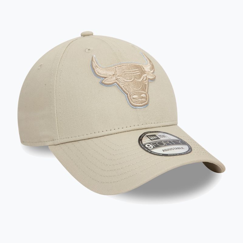 New Era Team Outline 9Forty Bulls világos bézs színű baseball sapka