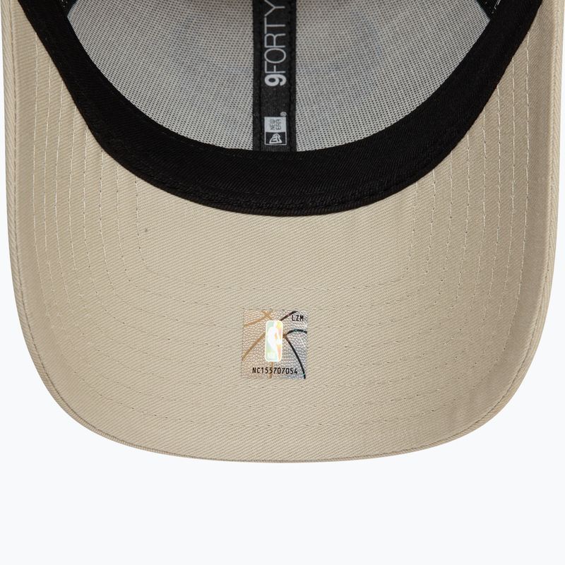 New Era Team Outline 9Forty Bulls világos bézs színű baseball sapka 5