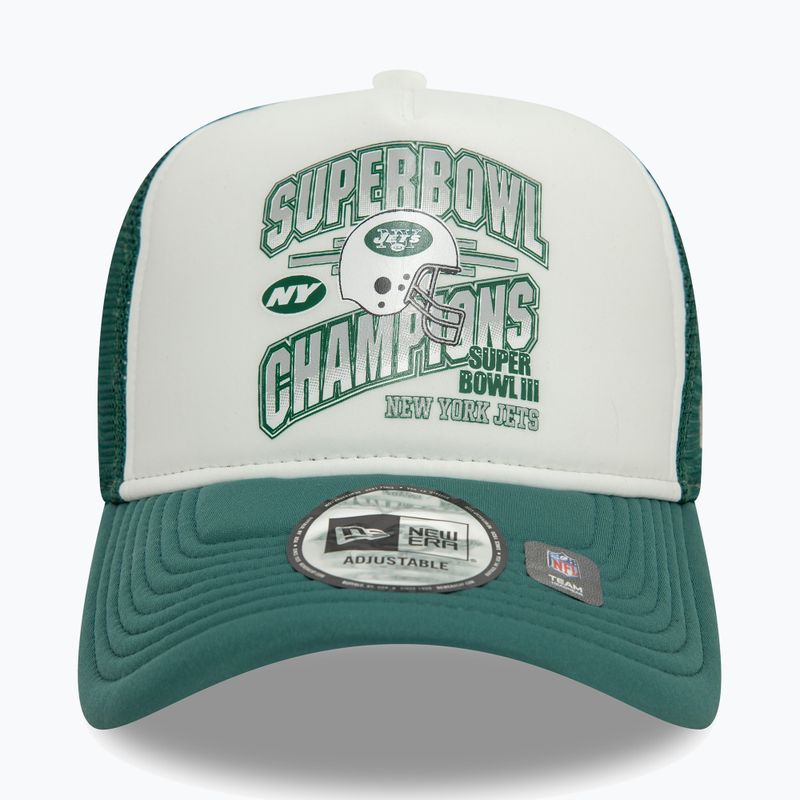New Era Superbowl Trucker sapka New York Jets zöld med 3