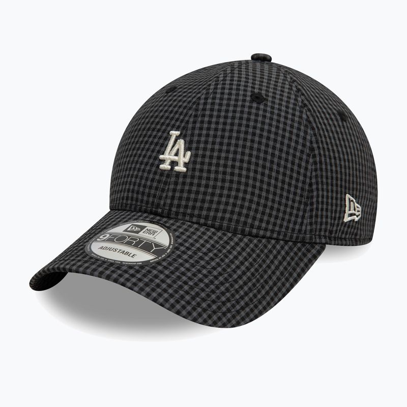 New Era Seersucker 9Forty Los Angeles Dodgers baseball sapka fekete 2