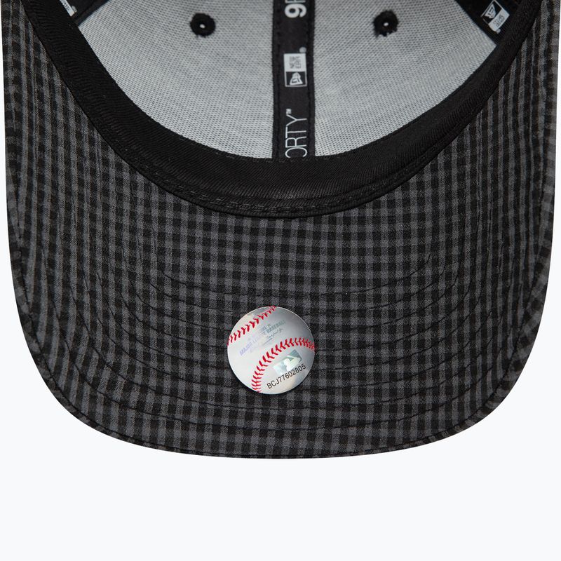 New Era Seersucker 9Forty Los Angeles Dodgers baseball sapka fekete 5