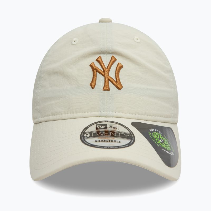 New Era Recycled 920 New York Yankees világos bézs baseball sapka 2
