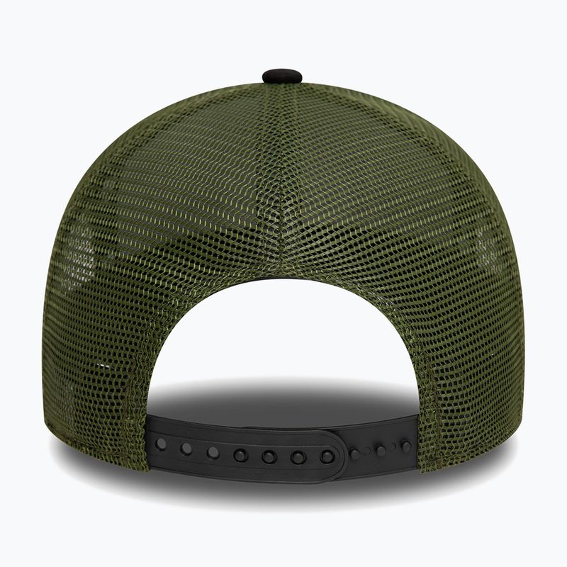 New Era NE Patch Trucker baseball sapka fekete 4