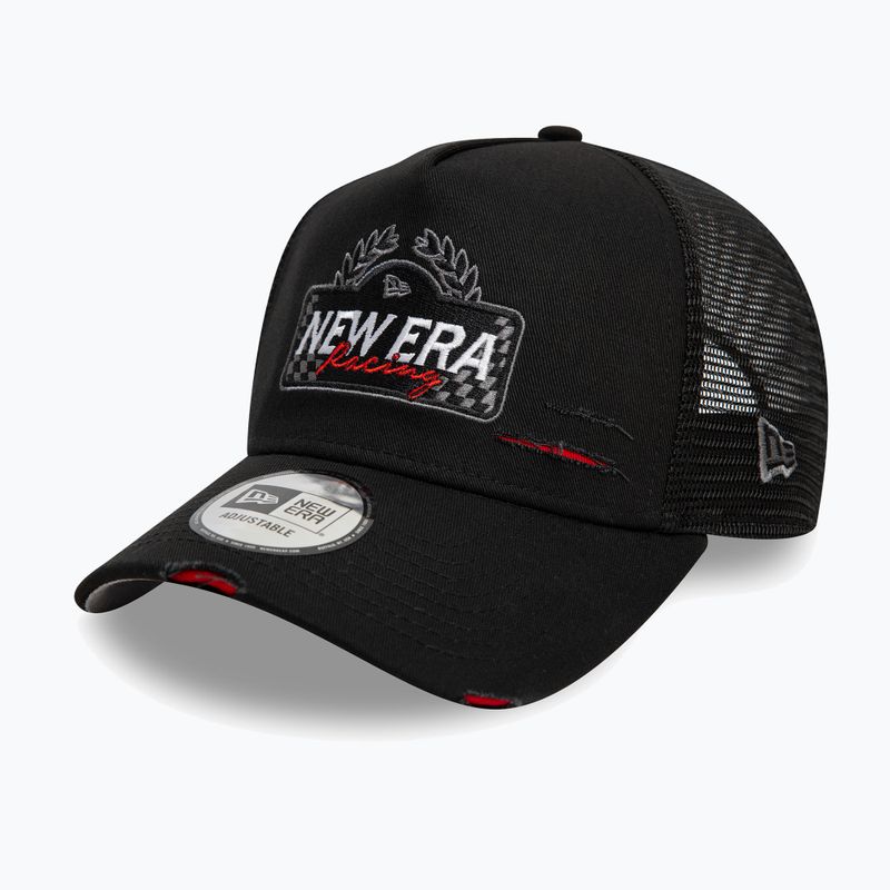 New Era NE Motorsport Trucker baseball sapka fekete 2