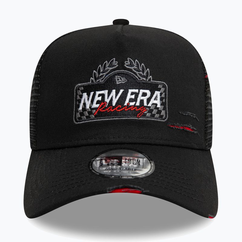 New Era NE Motorsport Trucker baseball sapka fekete 3