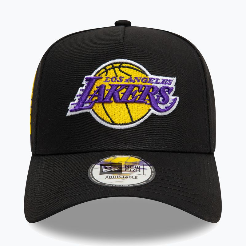 New Era NBA Patch Eframe Los Angeles Lakers baseball sapka fekete 3