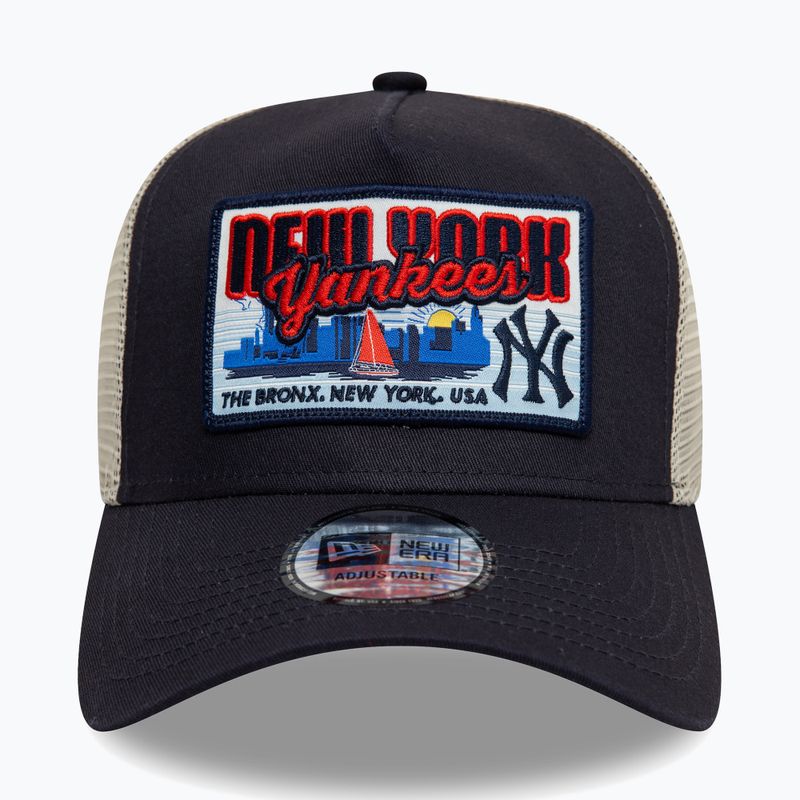 New Era MLB Patch Trucker New York Yankees tengerész baseball sapka 2