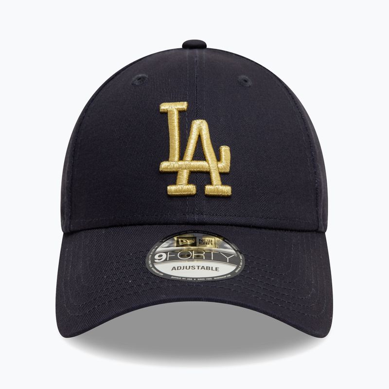 New Era Metallic 9Forty Los Angeles Dodgers baseball sapka tengerészkék színben 2