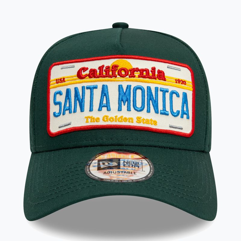 New Era rendszámtábla Eframe baseball sapka sötétzöld 2
