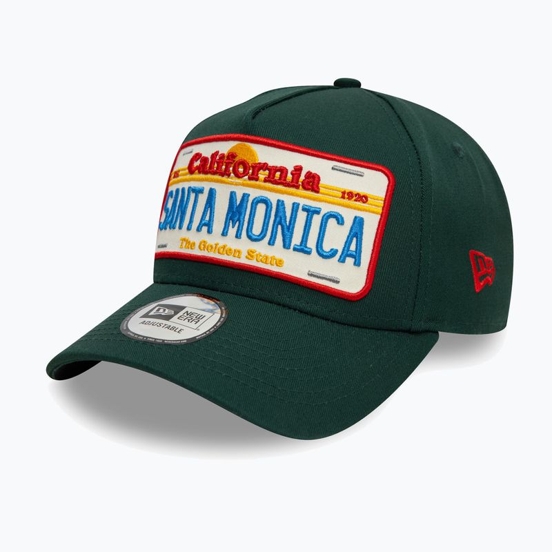 New Era rendszámtábla Eframe baseball sapka sötétzöld 3