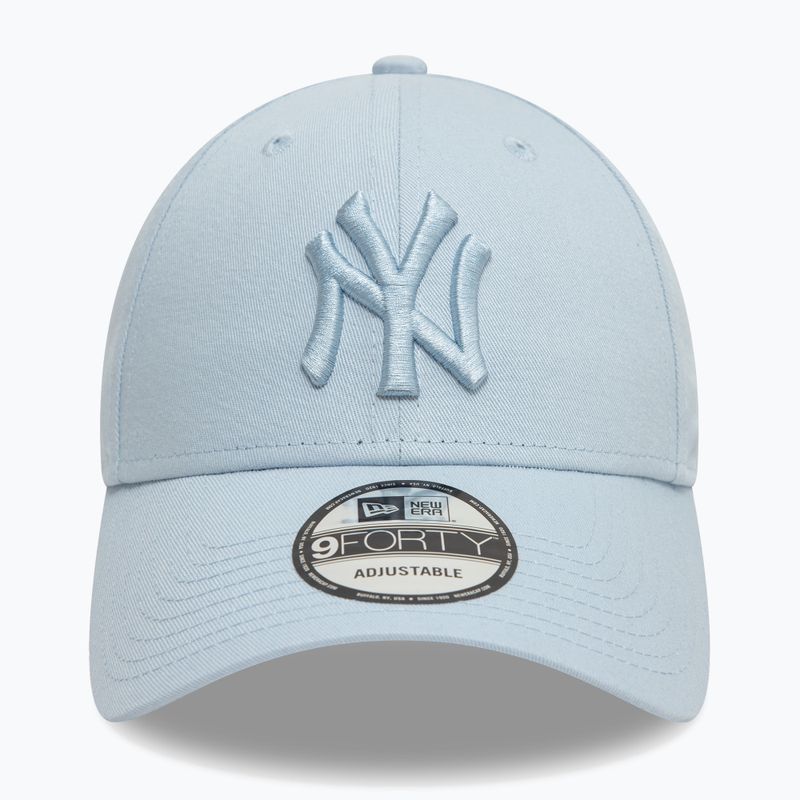 New Era League Essential 9Forty New York Yankees baseball sapka pasztellkék színben 2