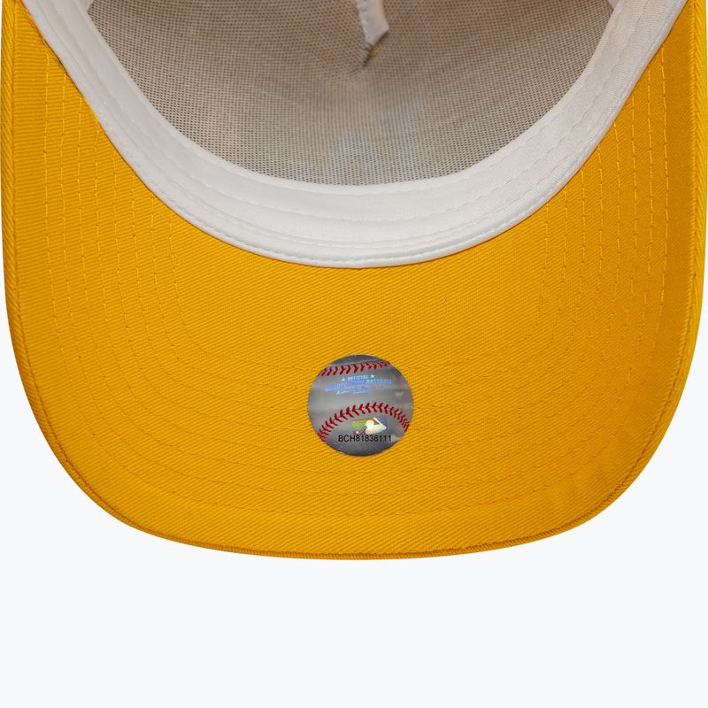 New Era League Essential Trucker Los Angeles Dodgers med sárga baseball sapka 5