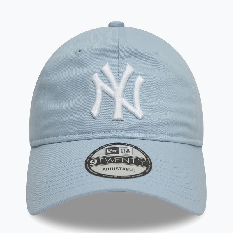 New Era League Essential 920 New York Yankees pasztellkék baseball sapka 2