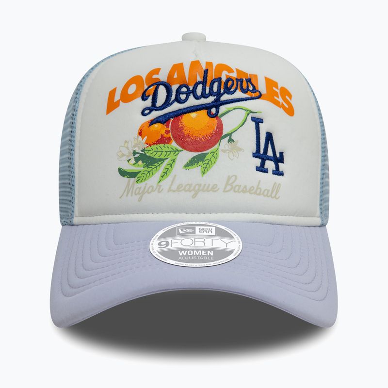 New Era Fruit Graphics Trucker Los Angeles Dodgers pasztell kék baseball sapka 2