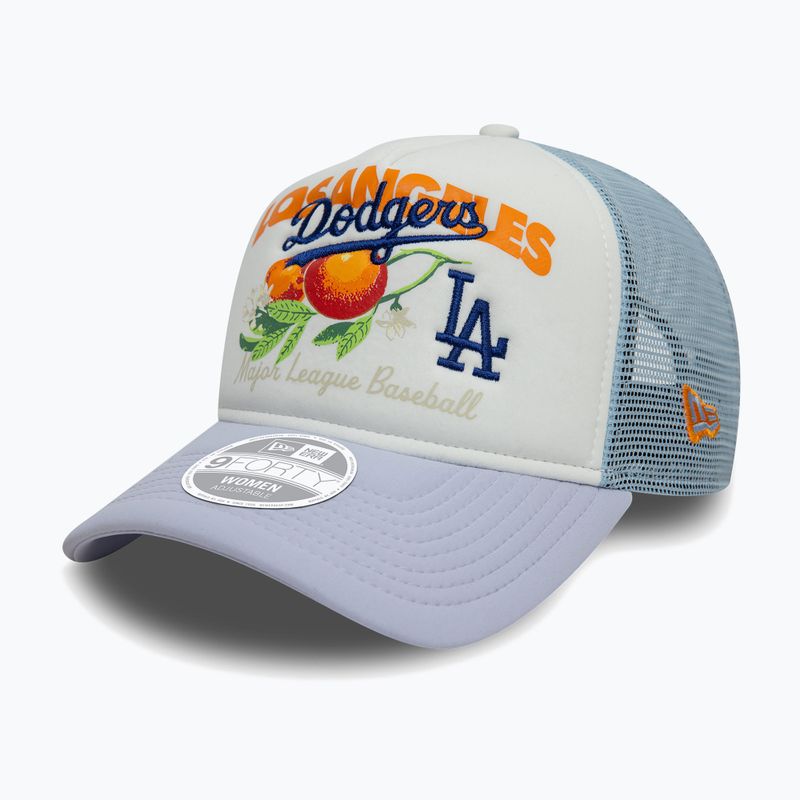 New Era Fruit Graphics Trucker Los Angeles Dodgers pasztell kék baseball sapka 3