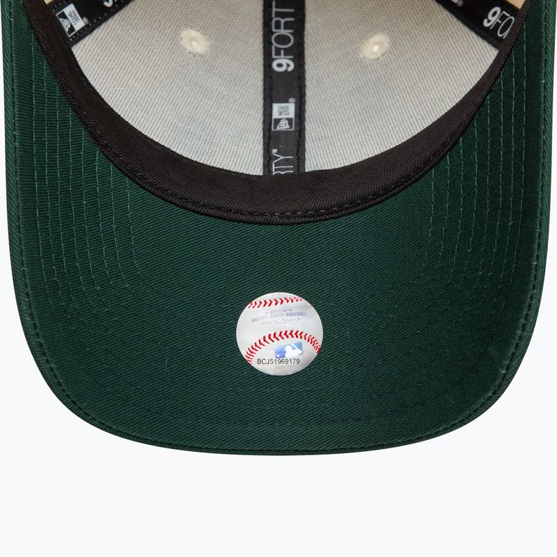 New Era Colourblock 9Forty Oakland Athletics baseball sapka világos bézs színben 5