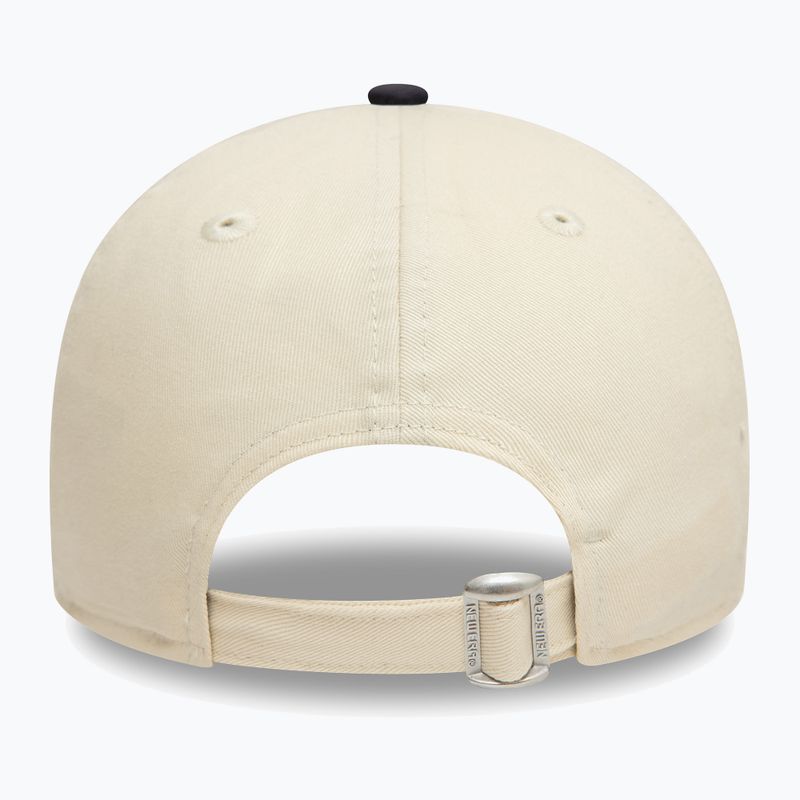 New Era Colourblock 9Forty New York Yankees baseball sapka világos bézs színben 4