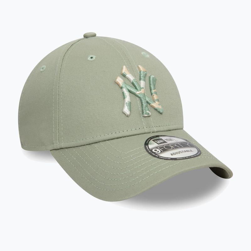 New Era Camo Infill 9Forty New York Yankees zöld pasztell baseballsapka