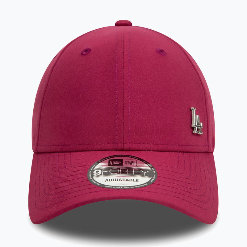 New Era Flawless 9Forty Los Angeles Dodgers baseball sapka sötétvörös 2