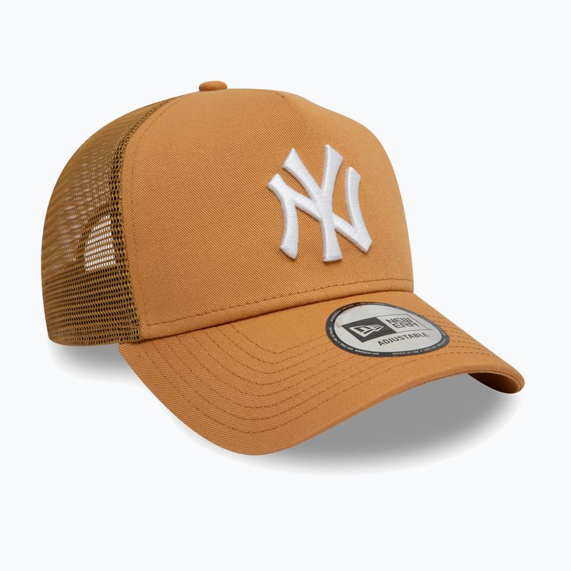 New Era League Essential Trucker New York Yankees baseball sapka sötétbézs színű