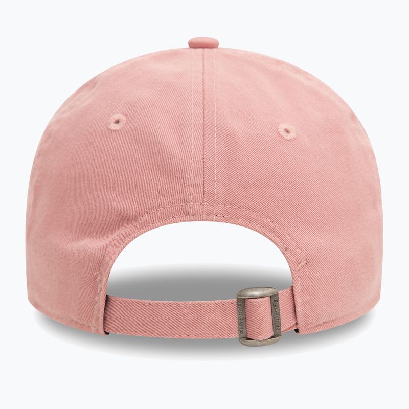 New Era Mini Washed 9Twenty New York Mets sötét rózsaszín baseball sapka 4