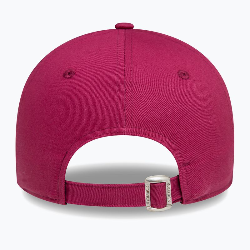 New Era Metallic Logo 9Forty Los Angeles Dodgers baseball sapka sötét piros 4
