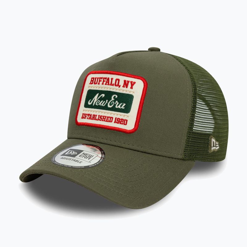 New Era NE Patch Trucker zöld med baseball sapka 3