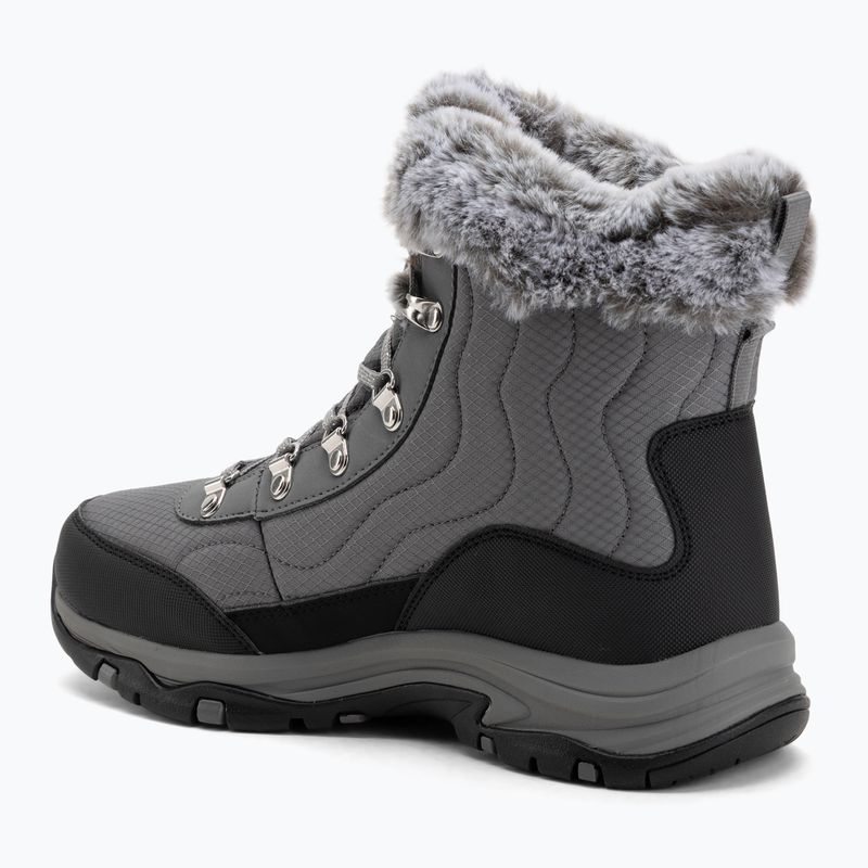 Női Skechers Trego Stormie szénszürke cipő 3