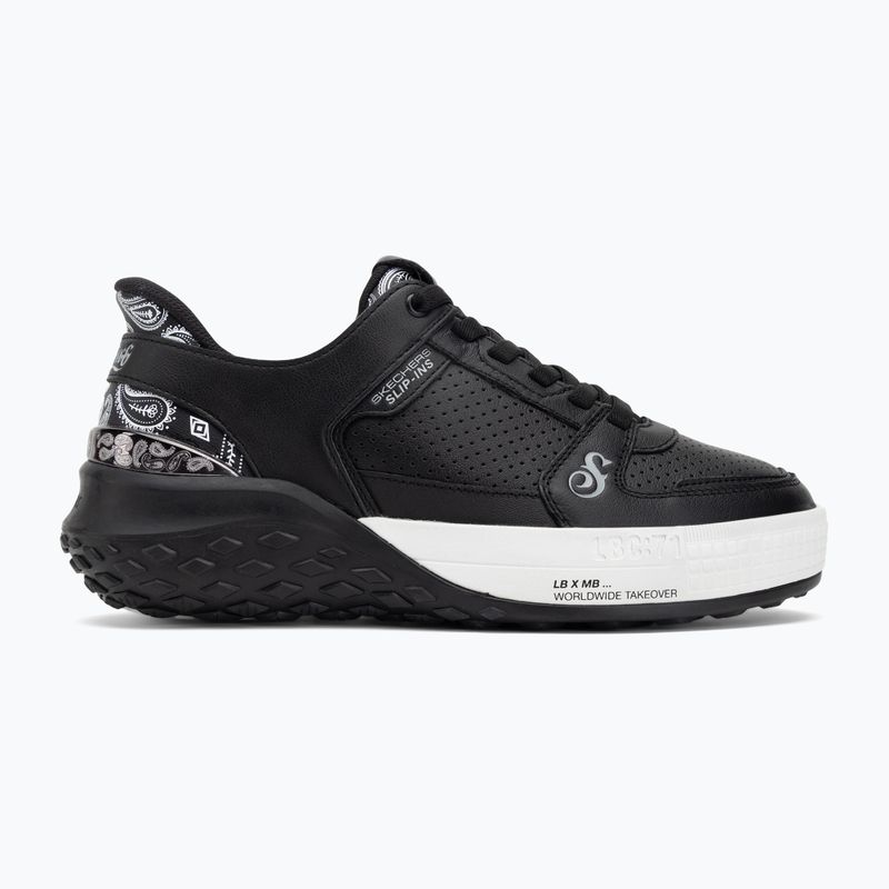 Férfi cipők SKECHERS Sizzle Snoop Sizzle Toke Slip-Ins fekete 2