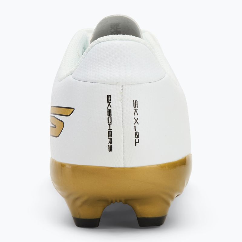 SKECHERS gyermek futballcipő Skx_ 1.5 Youth Jr FG fehér/arany 6