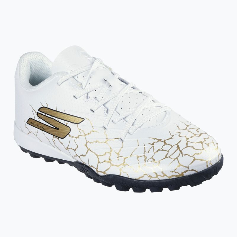 SKECHERS Skx_1.5 Youth Jr TF fehér/arany gyermek focicipő 8