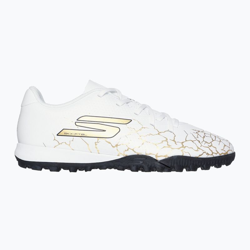 SKECHERS Skx_1.5 Youth Jr TF fehér/arany gyermek focicipő 9