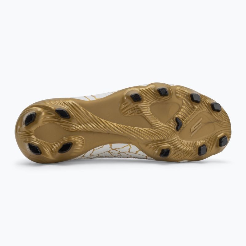 SKECHERS gyermek futballcipő Skx_1.5 High Td Jr FG fehér/arany 4