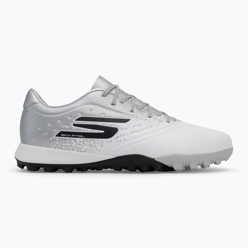 SKECHERS Razor 1.5 Academy TF férfi futballcipő fehér/ezüst 2