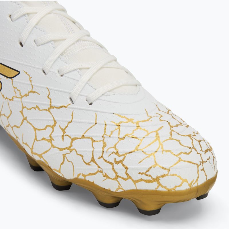 SKECHERS gyermek futballcipő Skx 1.5 Youth High Jr FG fehér/arany 7